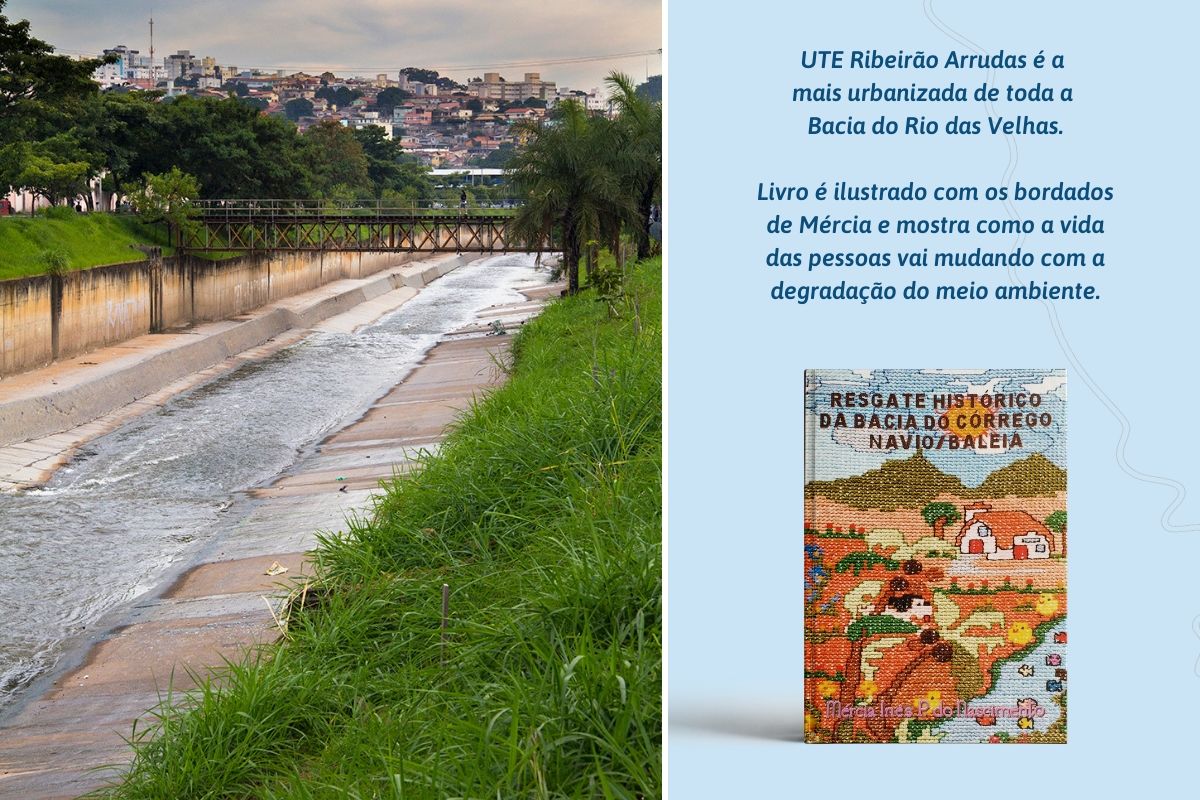 UTE Ribeirão Arrudas é a mais urbanizada de toda a Bacia do Rio das Velhas