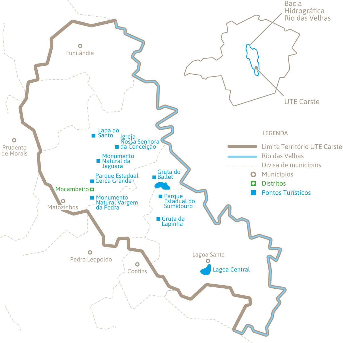 Mapa do Carste
