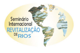 Logomarca seminário internacional de revitalização de rios