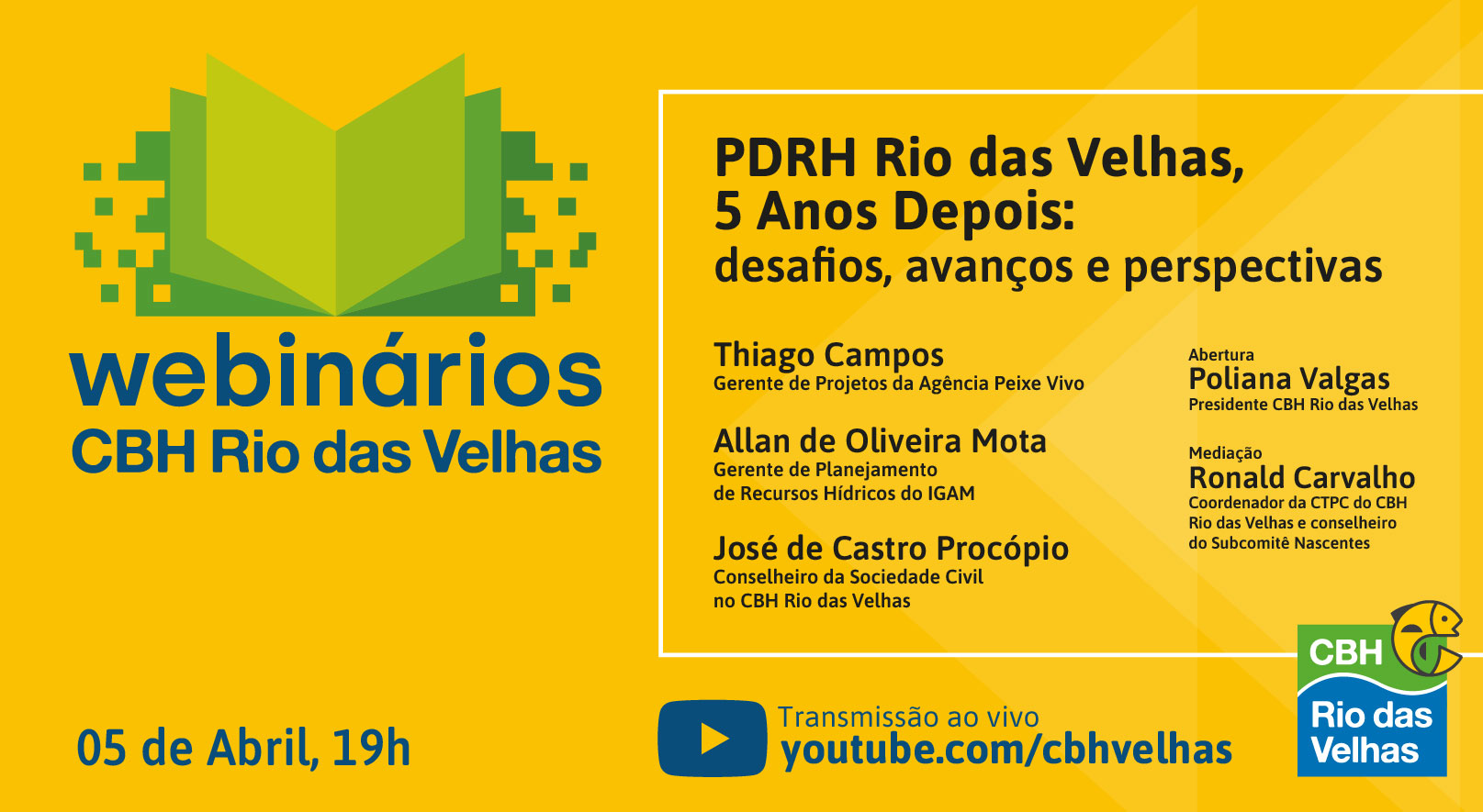 Desafios e avanços do Plano Diretor da bacia do Rio das Velhas é tema de  Webinário do CBH - CBH Rio das Velhas : Comitê da Bacia Hidrográfica do Rio  das Velhas