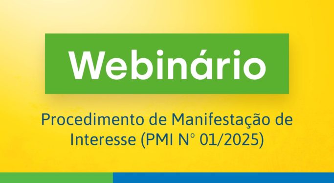Webinário vai detalhar e esclarecer dúvidas sobre o PMI nº01/2025, voltado à implementação do Programa de Mananciais e Nascentes Urbanas