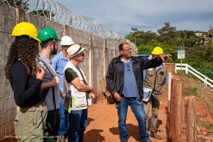 Subcomitê Caeté-Sabará visita obras do Sistema de Esgotamento Sanitário de Sabará