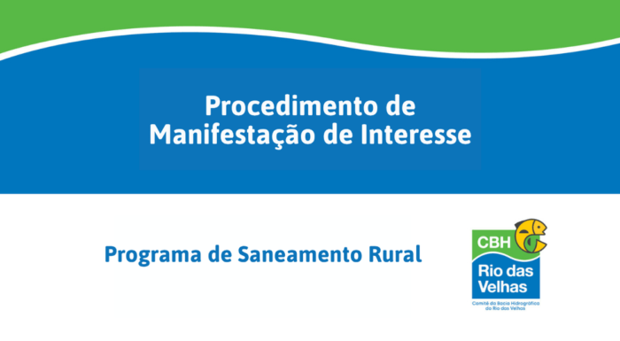 CBH Rio das Velhas lança novo edital para levar saneamento rural a comunidades da bacia