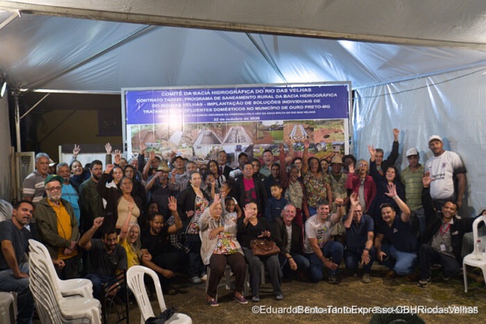 Saneamento rural beneficia 82 famílias nas comunidades de Maciel e Engenho d’Água, em Ouro Preto